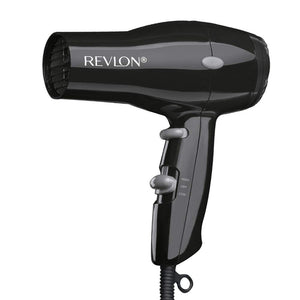 Secador de pelo compacto y ligero Revlon 1875W, Negro NDP-1