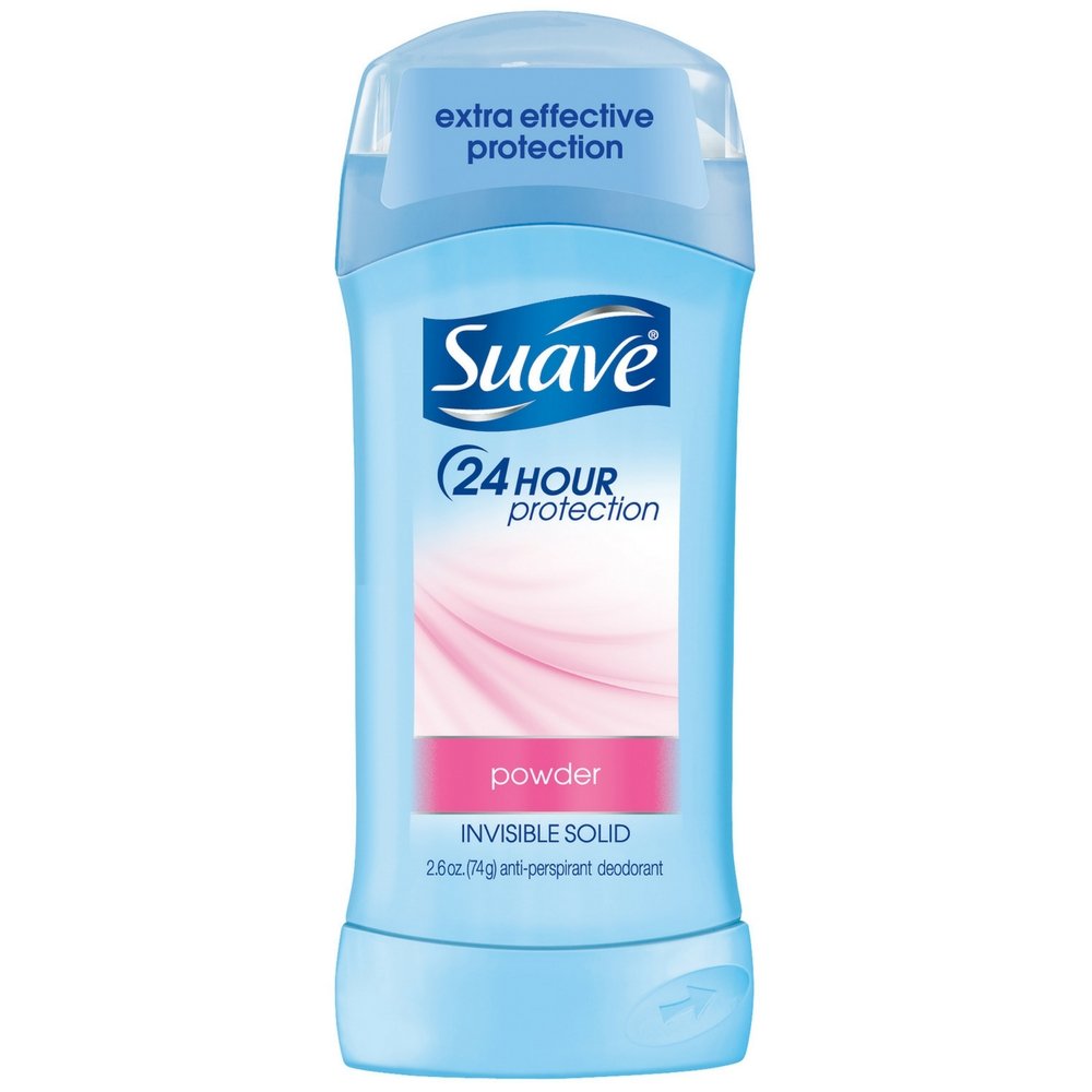 Suave 24 horas Protección antitranspirante Desodorante Invisible sólido, 2.60 oz