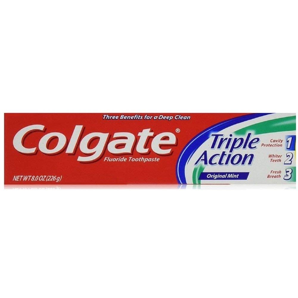 Colgate triple action pasta dental, 8 Onza   ✅