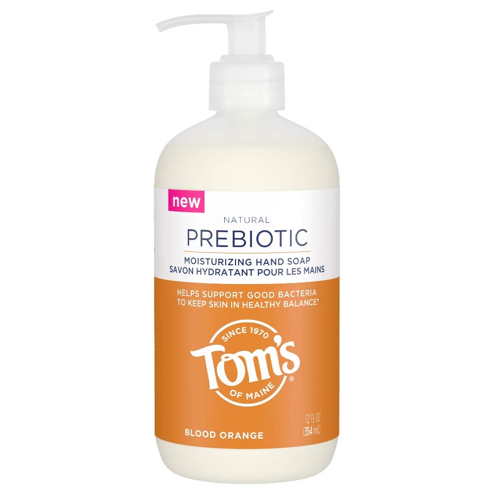 Jabón Líquido Hidratante Natural para Manos Prebiótico, Naranja Sangre, 12 Fl Oz