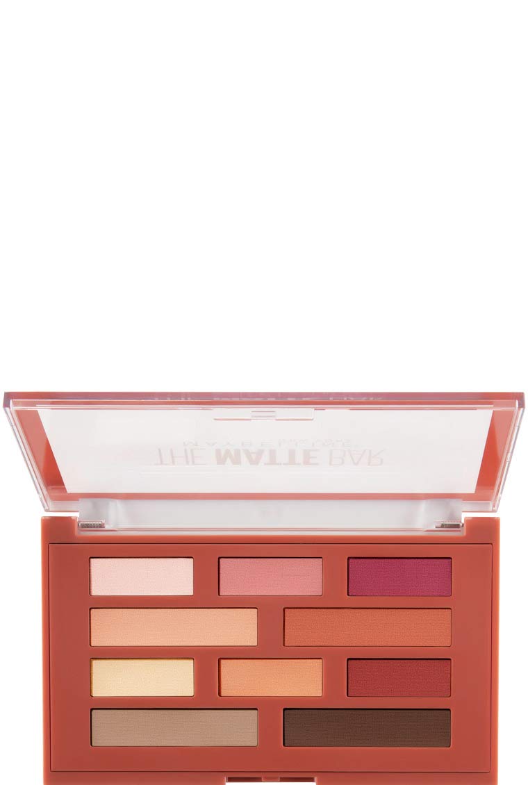 Maybelline The Matte Bar paleta de sombras de ojos, 0.34 oz