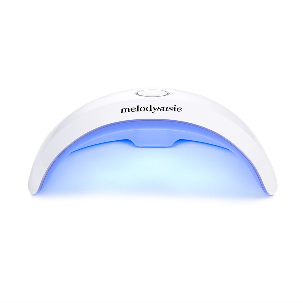 Lámpara LED transportable para uñas MelodySusie, Violetilac 6 W mini secador de uñas NDP-19