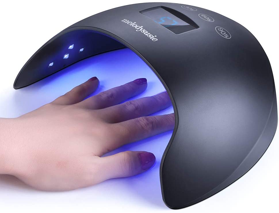 MelodySusie 48W UV LED lámpara de uñas secador de uñas gel, NDP-25