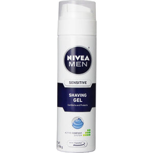 NIVEA Men Sensitive Gel de afeitado, 7oz