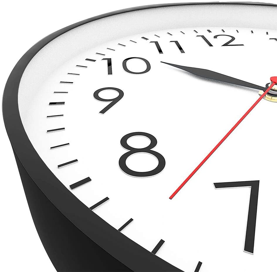 Reloj de pared silencioso moderno sin tictac de 10 pulgadas  NDP 18
