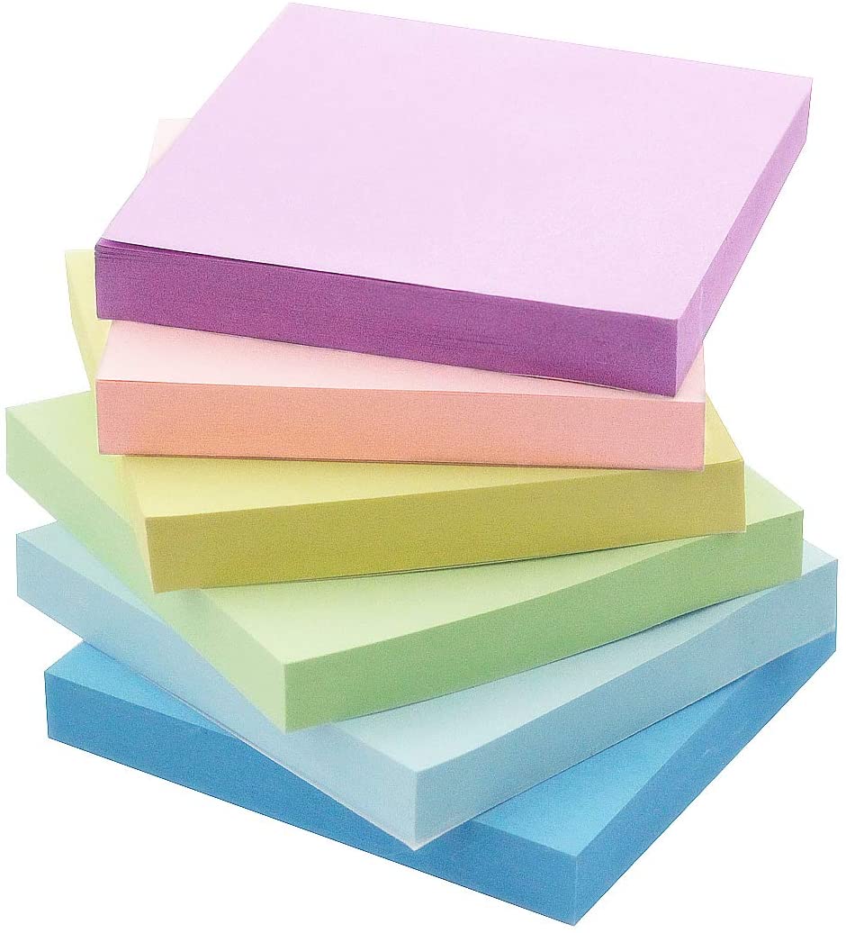 Notas adhesivas de color brillante  3 x 3, NDP 13
