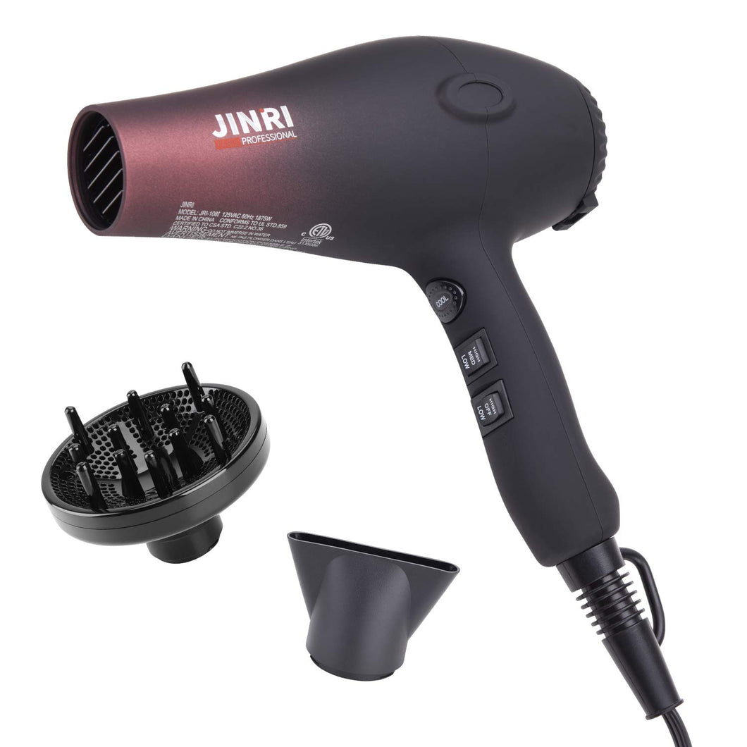 Secador de pelo profesional de salón JINRI 1875W NDP-42
