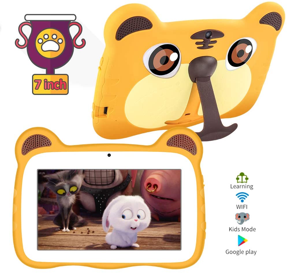 Tabletas, tabletas de 7inch Kids Edition para niños 2G + 16G Android 9.0 Quad Core WiFi Control parental