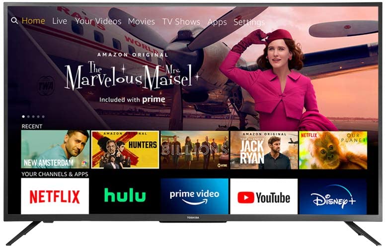 Toshiba Smart 4K UHD de 55 pulgadas con Doble Vision y DTS TruSurround TV  NDP11
