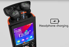 Cargar imagen en el visor de la galería, Celular desbloqueado mas auriculares inalámbricos 6000mAh Power Bank GSM(Negro 2G) NDP-28

