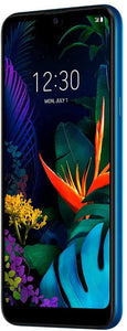 LG K50 (32GB, 3GB) 6.26 "HD + 4G LTE GSM desbloqueado (Azul, 32 GB) NDP-6