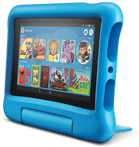 Tablet  pantalla de 7 pulgadas, 16 GB, Funda protectora Azul para niños NDP 32
