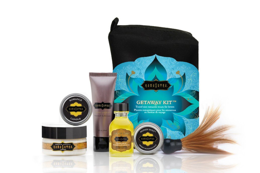 HE GETAWAY KIT Escape a un paraíso romántico con el kit de viaje esencial para los amantes NDP-66