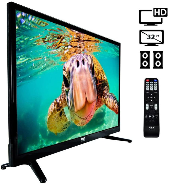 CONTINU.US - Televisor de 32 pulgadas CT-3280, televisor de pantalla plana  LED HD de 720p, televisor LED de alta definición no inteligente con HDMI