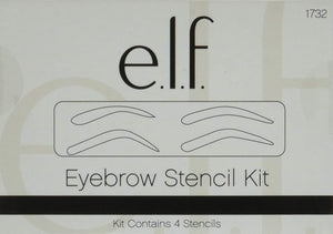 ELF  Kit cosmético de plantillas para cejas para cejas perfectamente moldeadas