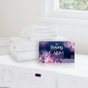 Downy Infusions - Sábanas para secadora, calma, lavanda y vainilla, 105 unidades  NDP 88