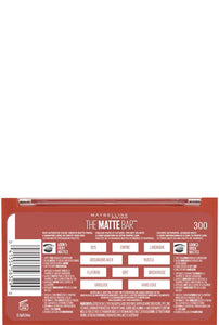 Maybelline The Matte Bar paleta de sombras de ojos, 0.34 oz