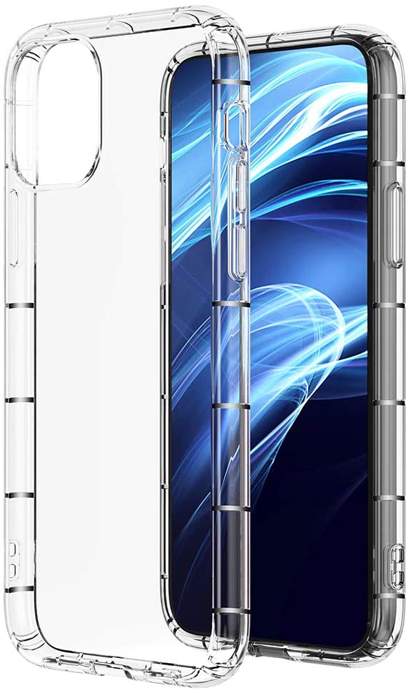 Estuche delgado y transparente para iPhone 11 Pro Max 6.5 pulgadas NDP-3