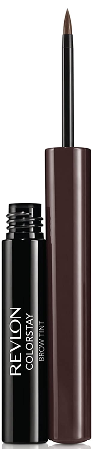Revlon ColorStay Tinte para cejas, marrón oscuro