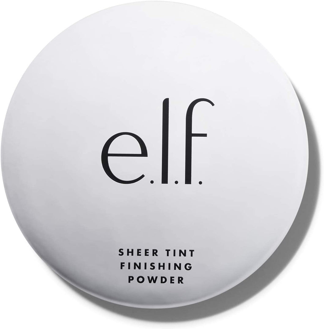 ELF Polvo de acabado de tinte transparente hermosamente desnudo, justo / ligero, 0.33 oz.