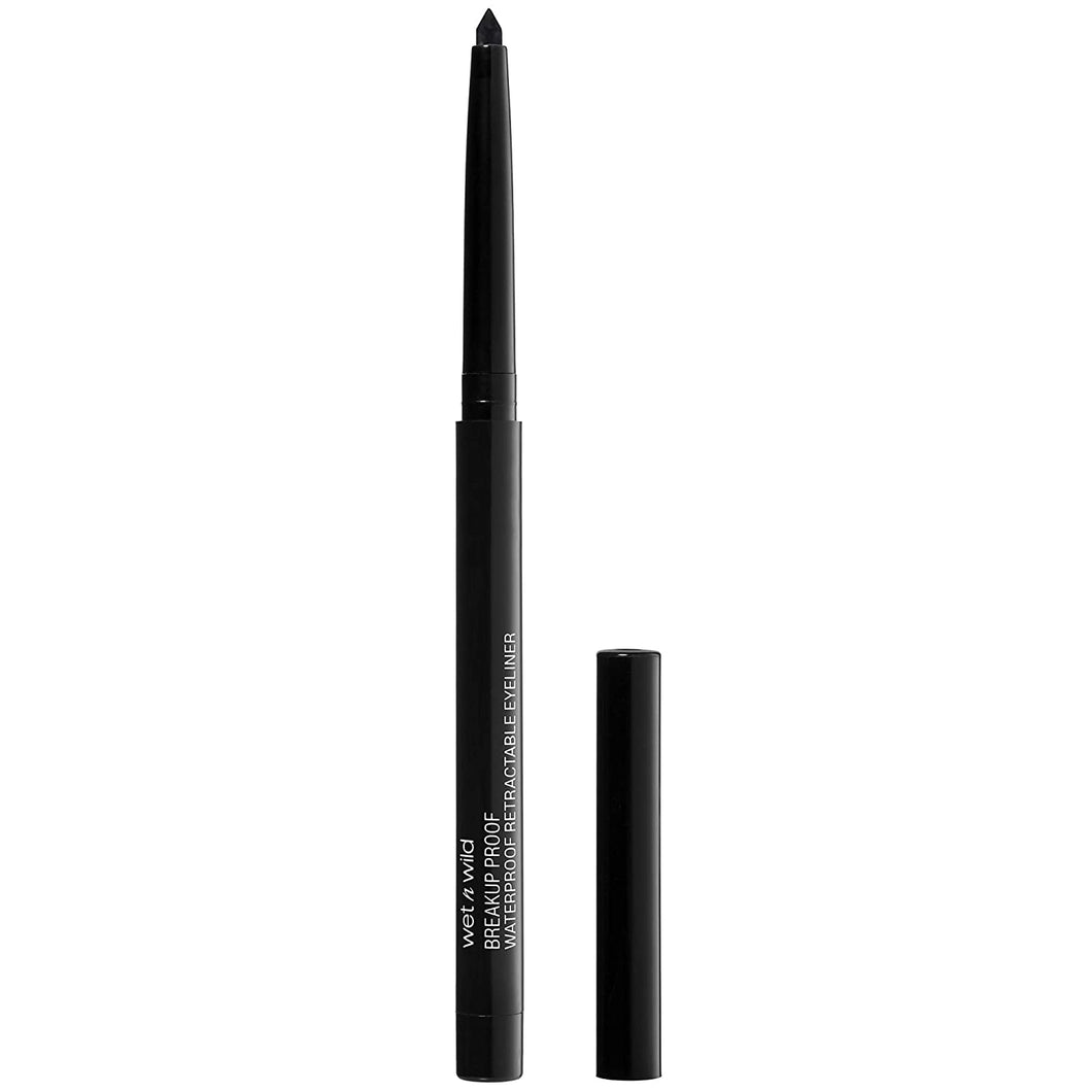 wet n wild Mega delineador de ojos a prueba de roturas, Blackest Black  NDP-2