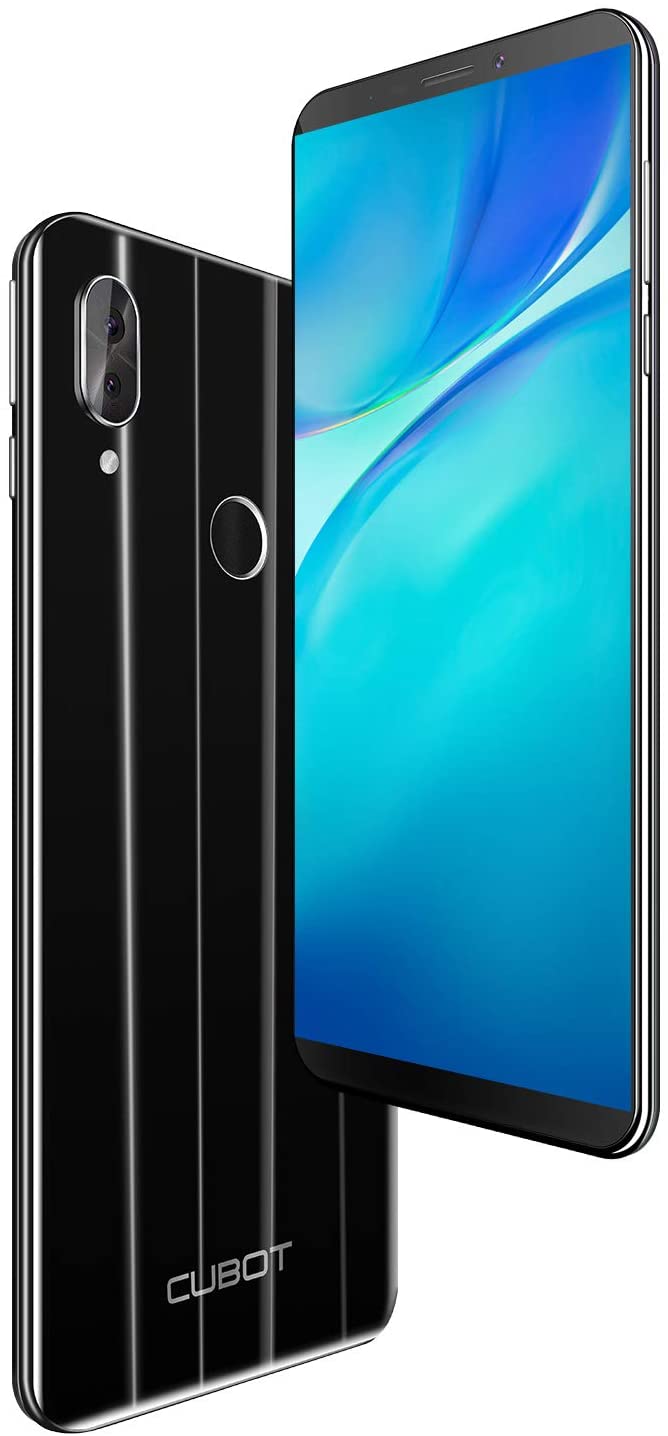 Celular desbloqueado 64 GB, 4000 mAh, Android 9.0 Pie, 4 GB, desbloqueo facial, huella digital NDP-21