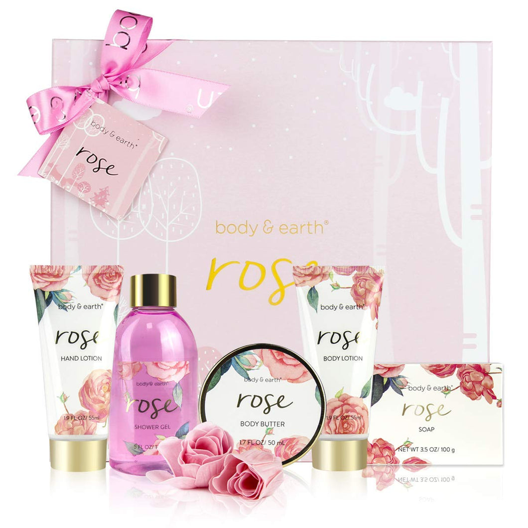 Caja de regalo de spa de baño para mujer - Lujoso 6 piezas NDP-24