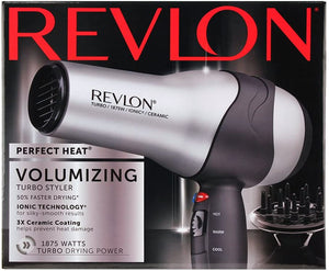 Secador de cabello voluminizador Turbo Revlon 1875W NDP-44