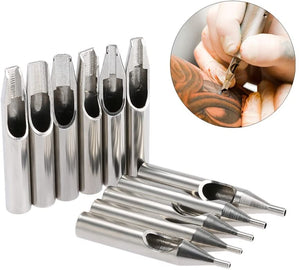22pcs Set de puntas de acero para tatuaje máquina de tatuaje, tatuaje Kits NDP-62
