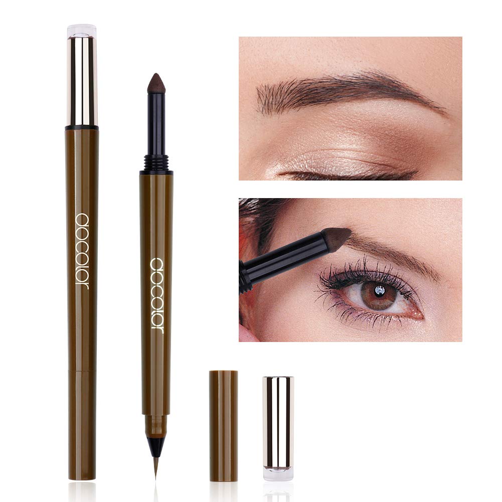 Lápiz de cejas 2 en 1 Define & Fill Duo delineador Marrón NDP-35