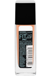 Fit Me! Foundation,  242 LIGHT HONEY, 1.0 Oz NDP-28