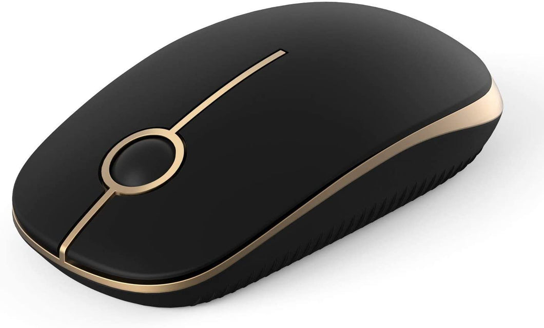 Ratón inalámbrico delgado Jelly Peb 2.4G con nano receptor, menos ruido, ratones ópticos portátiles portátiles para notebook, PC, laptop, computadora MS001NDP-29