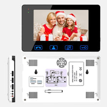 Cargar imagen en el visor de la galería, Videoportero telefono telefono cables video intercomunicador monitor 7 NDP 65
