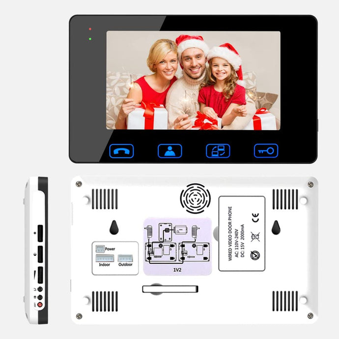 Videoportero telefono telefono cables video intercomunicador monitor 7 NDP 65