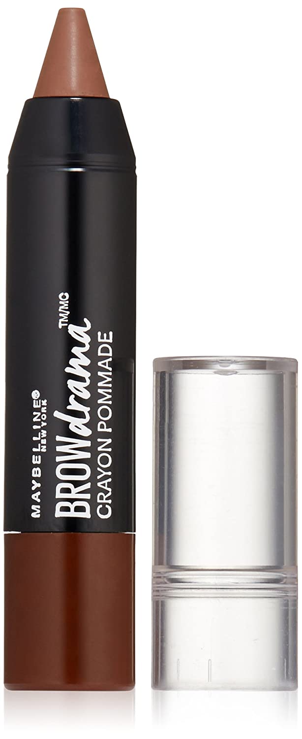 Crayón de color para los ojos Maybelline New York Eyestudio Brow Drama Pomade, Caoba
