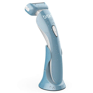 Maquinilla de afeitar eléctrica para mujeres recargable sin dolor mojado y seco sin cable NDP-13