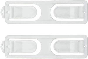 DecorRack Soporte de pared para toallas de papel para cocina y baño, flexible a prueba de roturas -libre de BPA- plástico, vertical u horizontal #143