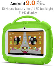Cargar imagen en el visor de la galería, Tablet 7 inch,GMS-Certified Android 9.0 and Kids-Mode Dual System,Quad Core,1GB RAM,16GB NDP 47
