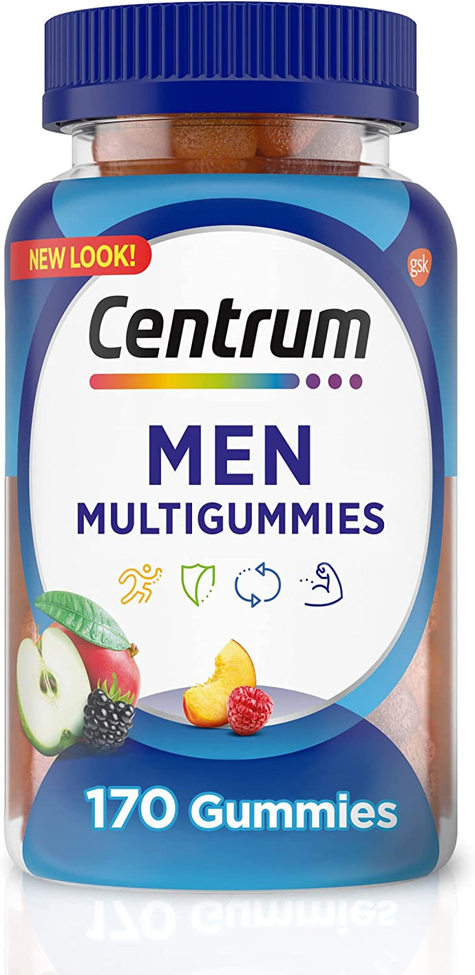 Suplemento en gomitas multivitamínico Centrum Men