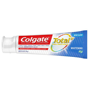 Gel de pasta de dientes blanqueadora total Colgate - 4.8oz (paquete de 4) NDP34