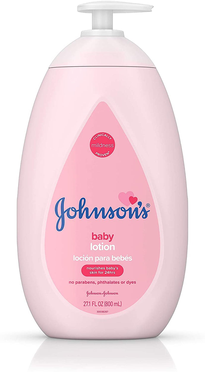 Johnson's Baby Loción rosa, 27.1 oz