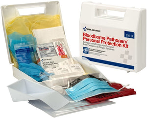 Kit de protección personal de primeros auxilios solo para patógenos transmitidos por la sangre, kit de 31 piezas NDP-4