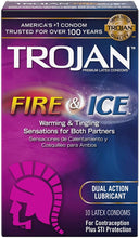 Cargar imagen en el visor de la galería, Trojan Condom Lubricante de doble acción para fuego y hielo (10 unidad) NDP-31
