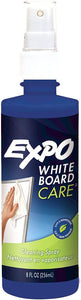 Spray de limpieza para pizarra blanca, Blanco   8OZ   NDP 11