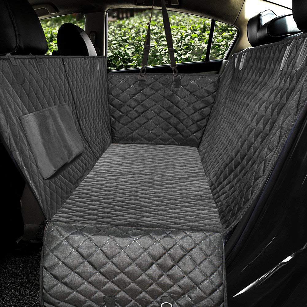 Fundas acolchadas para asiento de coche para perro, con solapa lateral NDP-35