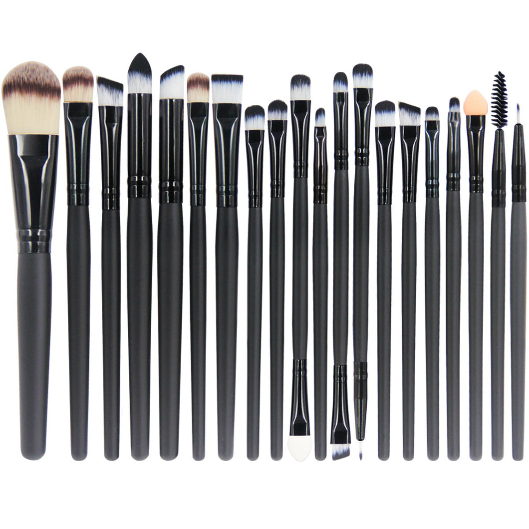 Brochas para maquillaje profesional de 20 piezas