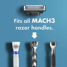 Cargar imagen en el visor de la galería, Gillette Mach3 - Repuestos de cuchillas de afeitar para hombres, 15 unidades NDP-41
