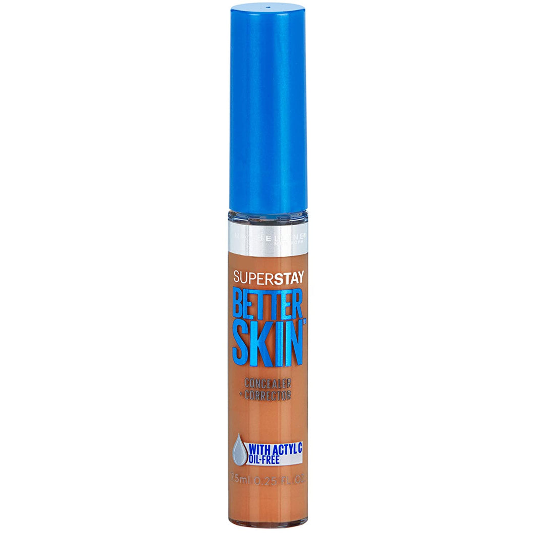 Corrector Better Skin Superstay de Maybelline New York (0.25 onzas líquidas), Medio / Profundo