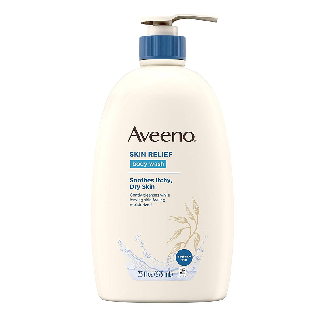 Aveeno Jabón corporal sin fragancia con avena 33 fl oz