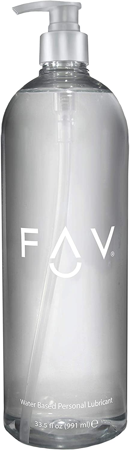 FAV Lubricante personal de lujo a base de agua 33.5oz